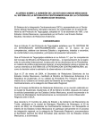 acuerdo sobre la admisin de los estados unidos mexicanos