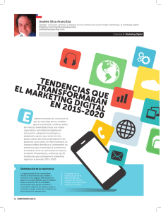 TENDENCIAS QUE TRANSFORMARÁN EL MARKETING DIGITAL