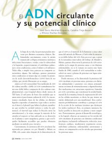 El adn circulante y su potencial clínico