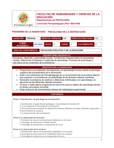 Psicología de la Instrucción