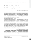 El rol del perito psicólogo en Colombia The roll of the forensic