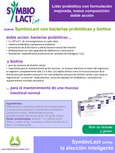 doble acción: bacterias probióticas
