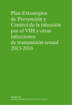 Plan Estratégico de Prevención y Control de la infección por el VIH y