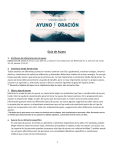 Guía de Ayuno - Celebration Church