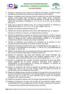 EJERCICIOS DE PROGRAMACIÓN RELACIÓN IV (NÚMEROS