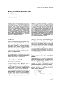 Vino, publicidad y traducción