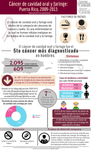 C&aacute;ncer de cavidad oral y faringe - Centro Comprensivo de C&aacute;ncer