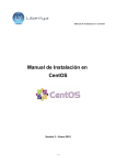 Manual de Instalación en CentOS