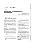 Cáncer de Próstata - Revista Urológica Colombiana