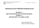 Circuitos digitales configurables Parte 1