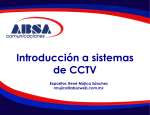 Introducción a sistemas de CCTV