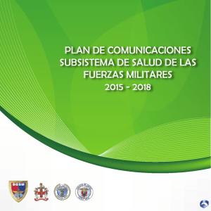Plan de Comunicaciones - Dirección General de Sanidad Militar