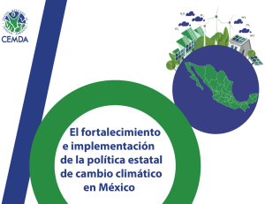 El fortalecimiento e implementación de la política estatal