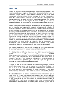 Cosas – 60 - Hace un par de días recibí un twit muy bueno. Era en