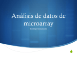 Análisis de microarrays