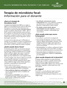 Terapia de microbiota fecal