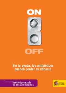 3 - Campaña para el uso responsable de los antibióticos