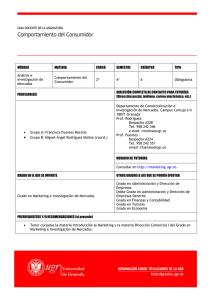 Comportamiento del Consumidor