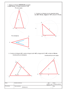 ejercicios de triángulos