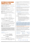 Sistemas de Ecuaciones Lineales 3x3.
