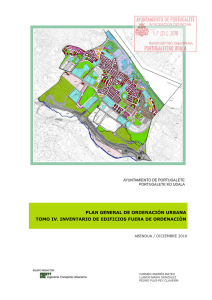 plan general de ordenación urbana tomo iv. inventario de edificios