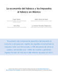 La economía del tabaco y los impuestos al tabaco en México