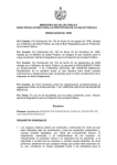 Resolución No. 18/08: Aprobando los Requisitos Esenciales para el