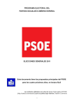 Programa PSOE Generales 2011 adaptado a personas con