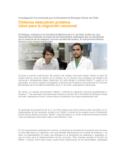Chilenos descubren proteína clave para la