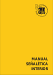 manual señalética interior