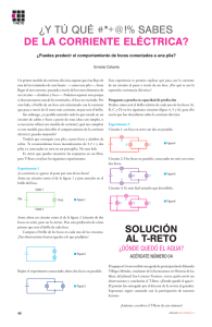 ¿y tú qué #*+ @ !% sabes de la corriente eléctrica?