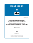 Cuadernos del IDES Nº 26 – Febrero, 2013