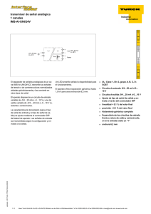 transmisor de señal analógica