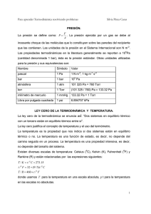 Para aprender Termodinámica resolviendo problemas Silvia Pérez