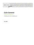 Guía de verificación de su certificado