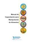 Manual de Capacitación para Manipulación de Alimentos (OPS-OMS)