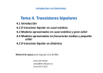 Tema 4. Transistores bipolares p