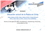Situación actual de la Rabia en Chile