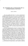 el concepto de la evolucion en la antropologia cultural