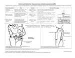 Cómo administrar inyecciones intramusculares (IM) (JA2003