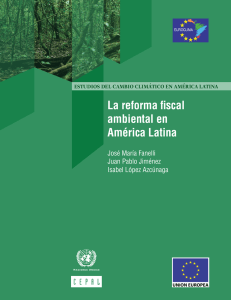 La reforma fiscal ambiental en América Latina