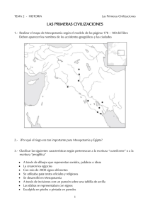 las primeras civilizaciones