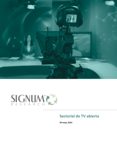Sectorial de TV abierta