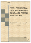 Perfil Profesional del Terapeuta Respiratorio