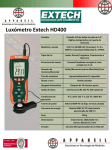 Medidor de pH Extech Mod. Exstik PH100