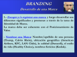 branding - Facultad de Ciencias Económicas y Administrativas