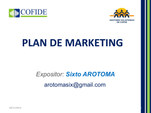 Plan de marketing