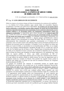 unas páginas de el mundo clásico. la epopeya de grecia y roma, de