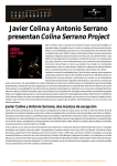 Javier Colina, Antonio Serrano Quartet