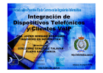 Integración de Dispositivos Telefónicos y Clientes VoIP